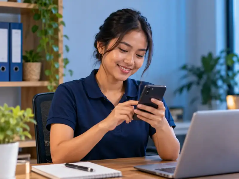 Admin Raja Mampet Jaya siap membalas WhatsApp 24 jam