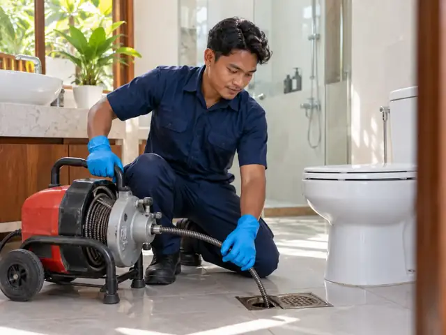 Perbaikan WC dan saluran mampet